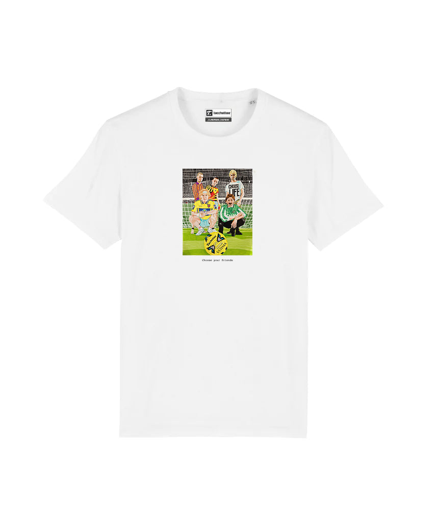 CHOOSE YOUR FRIENDS T-shirt stampata - Tacchettee