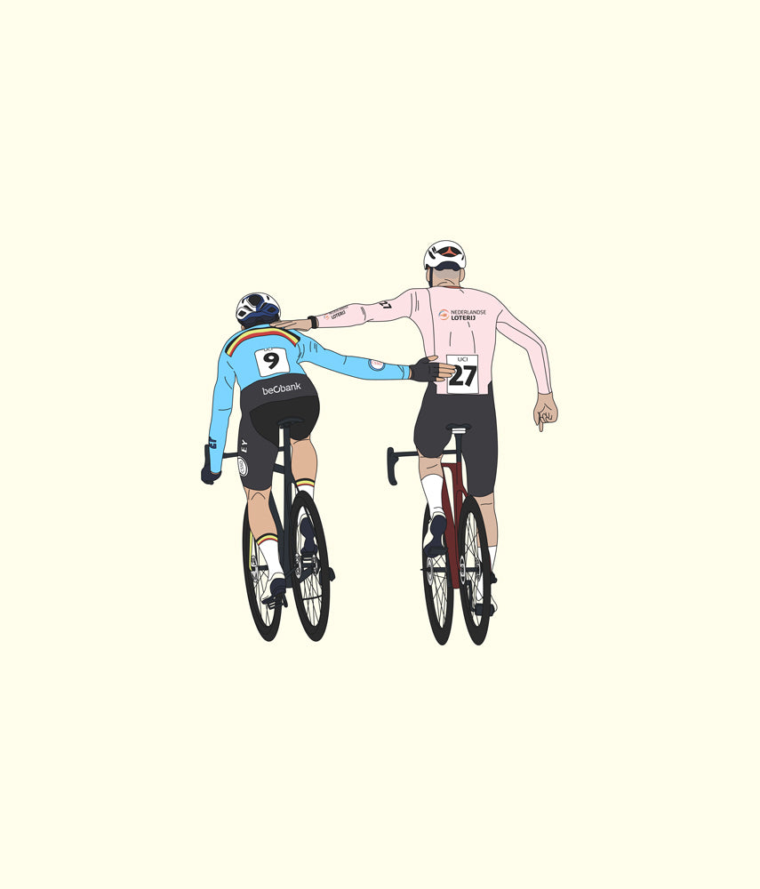 VAN CICLOCROSSEE T-shirt stampata - Tacchettee