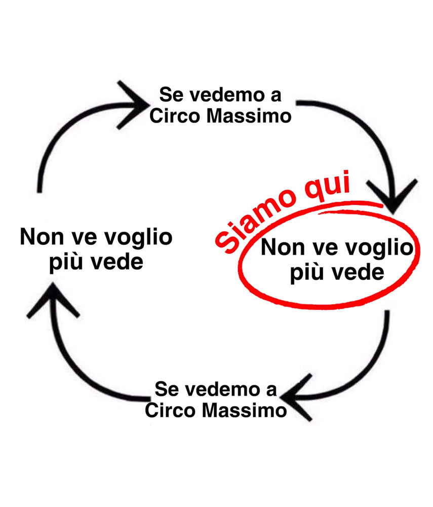 A CIRCO MASSIMO T-shirt reversibile