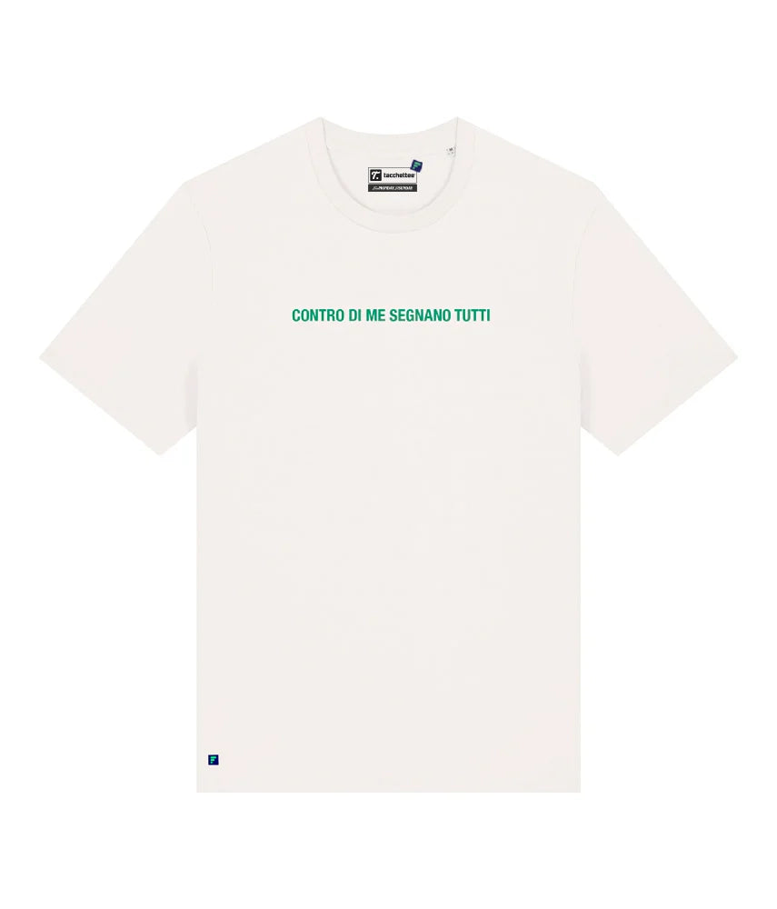 CONTRO DI ME SEGNATO TUTTI FantaMaster x Tacchettee T-shirt