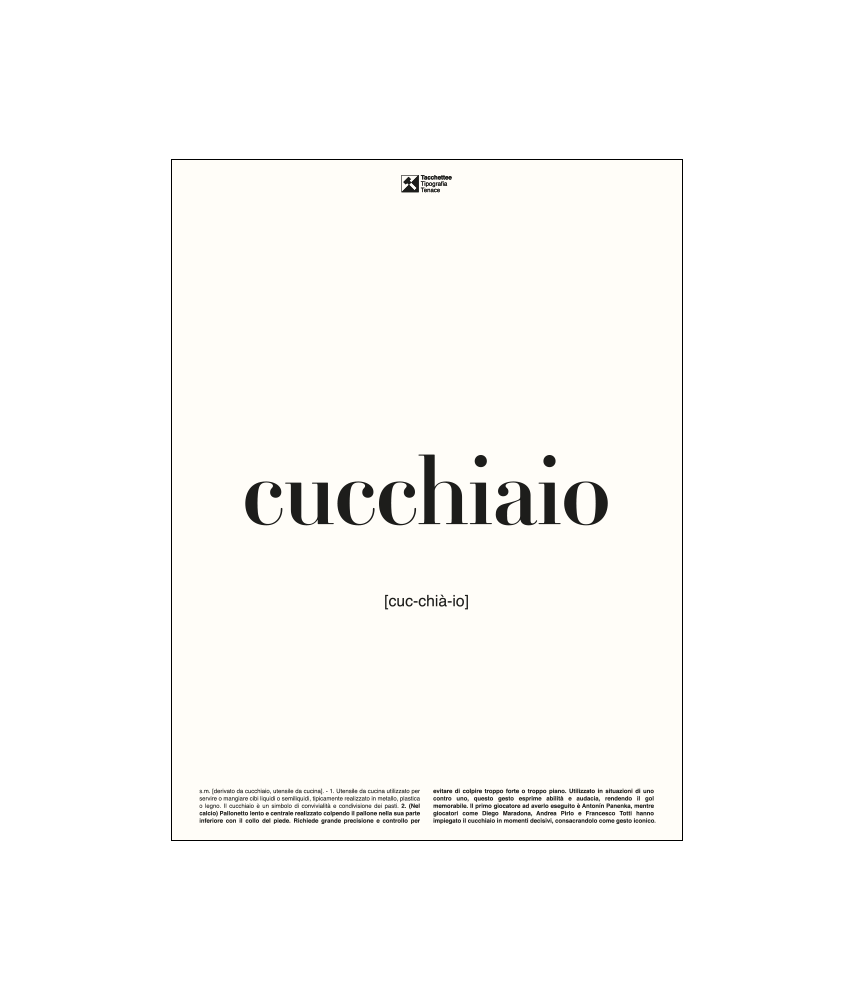 Affiche SPOON 50x70cm