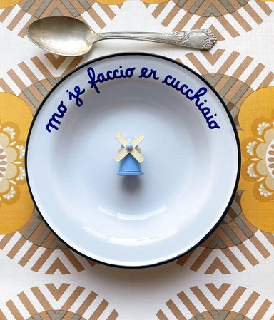Mo' je faccio er cucchiaio Piatto - Tacchettee