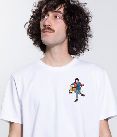 FABER T-shirt ricamata - Tacchettee