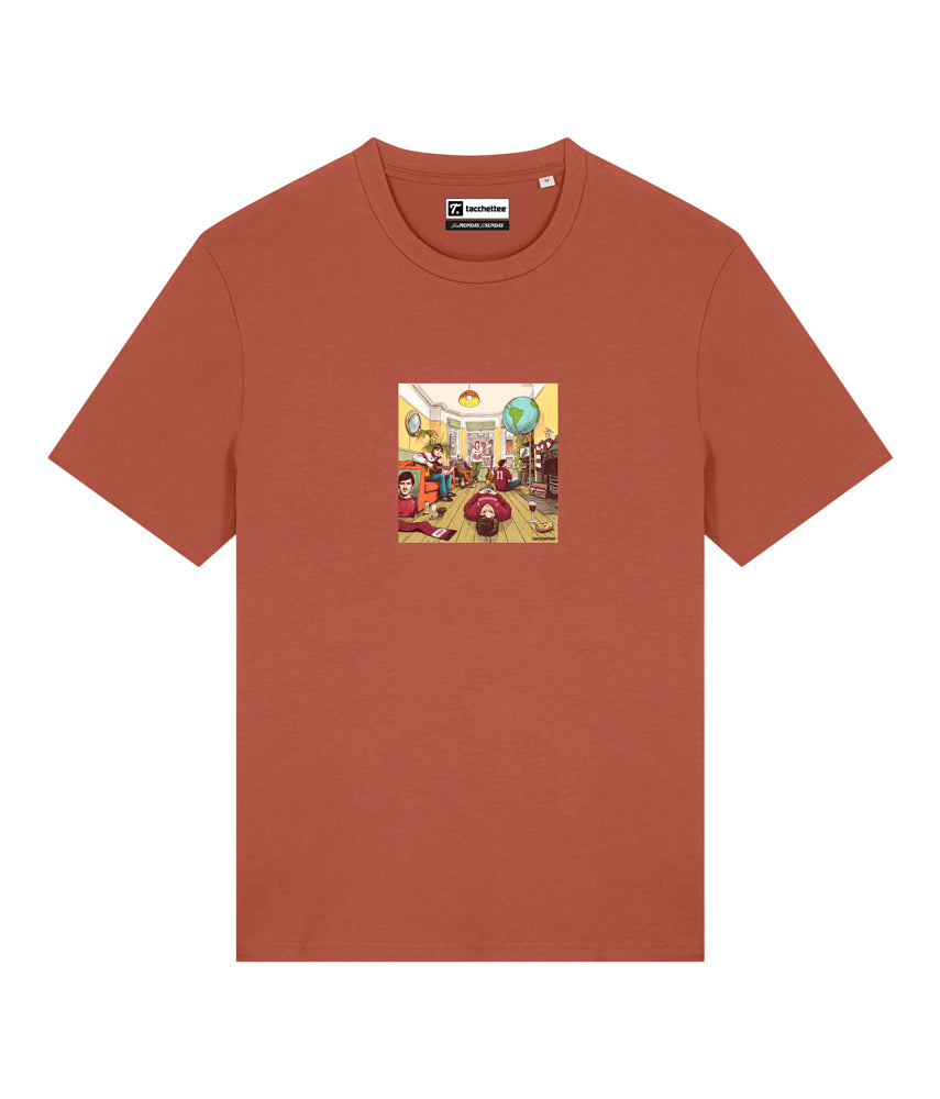 DEFINITELY GRANATA T-shirt stampata