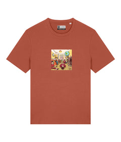 DEFINITELY GRANATA T-shirt stampata