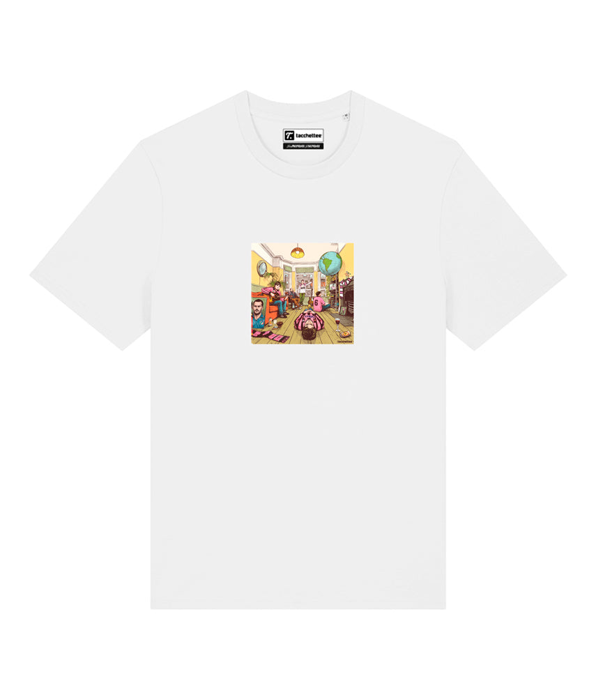 DEFINITELY ROSANERO T-shirt stampata