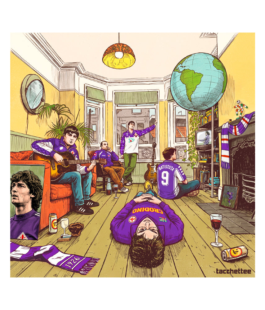DEFINITELY VIOLA T-shirt stampata