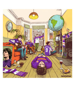 DEFINITELY VIOLA T-shirt stampata