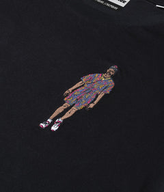 THE GOAT T-shirt ricamata - Tacchettee