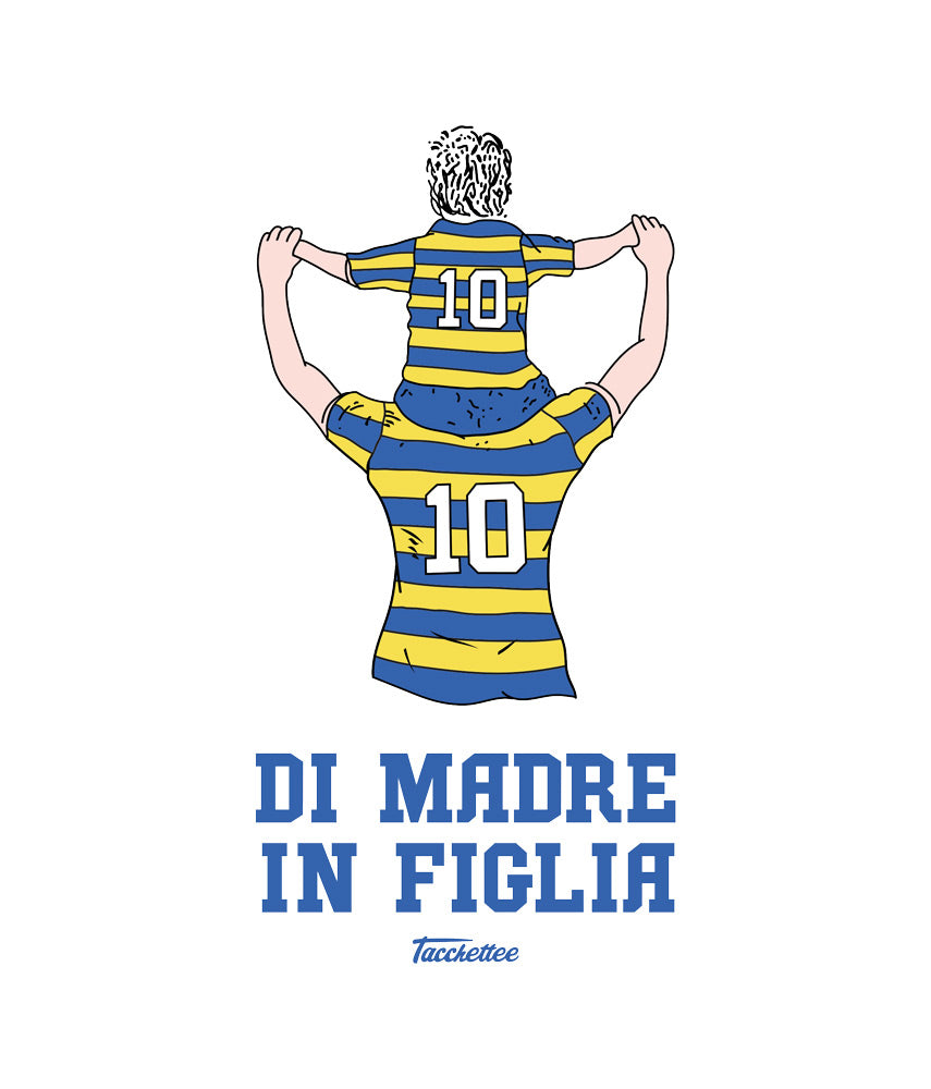 GIALLOBLU DI PADRE/MADRE IN FIGLIO/A Felpa Cappuccio