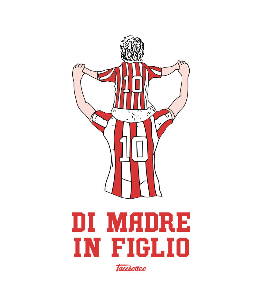 BIANCOROSSO DI PADRE/MADRE IN FIGLIO/A Felpa Cappuccio