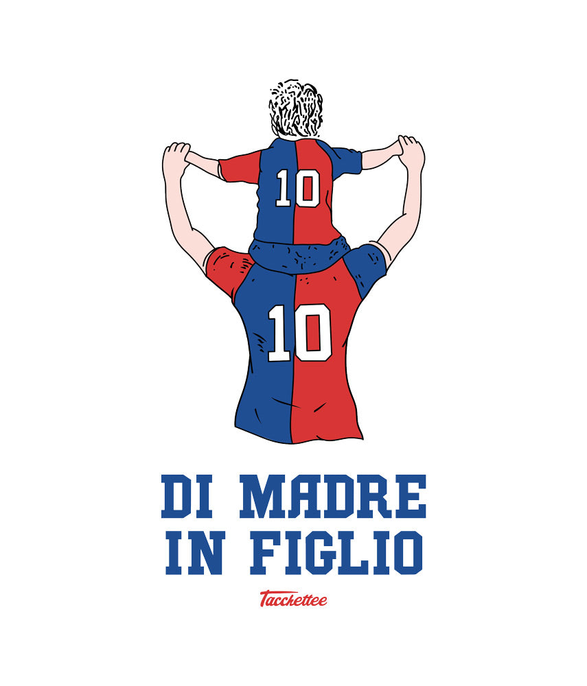 ROSSOBLU DI PADRE/MADRE IN FIGLIO/A Baby T-shirt