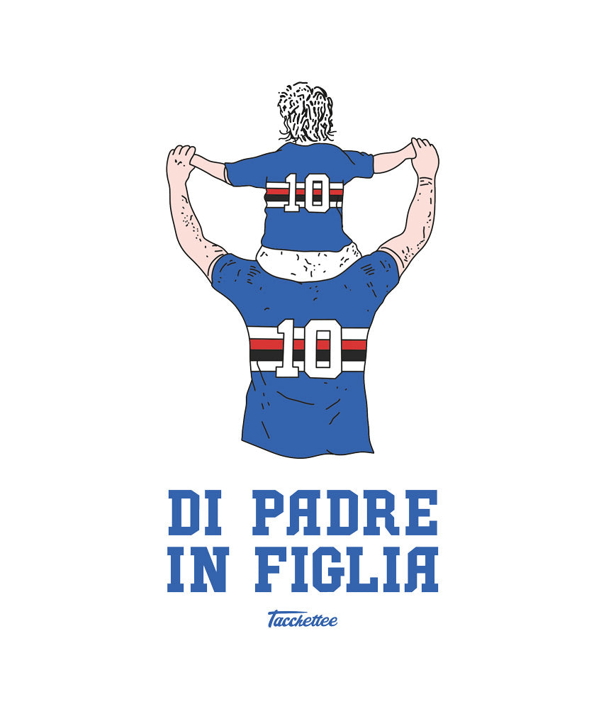 BLUCERCHIATI DI PADRE/MADRE IN FIGLIO/A Felpa Cappuccio
