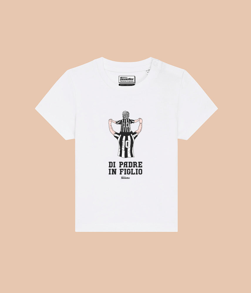 T-shirt bébé NERAZZURRI DE PÈRE EN FILS