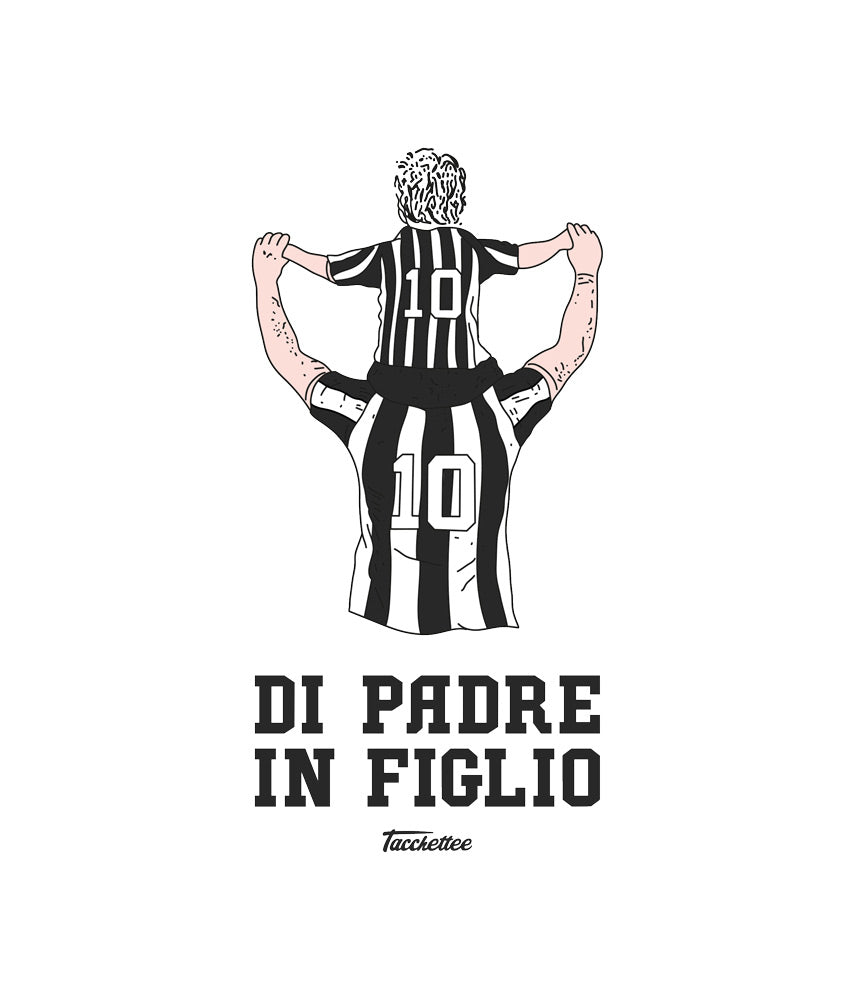 BIANCONERO DI PADRE/MADRE IN FIGLIO/A Baby Felpa Cappuccio