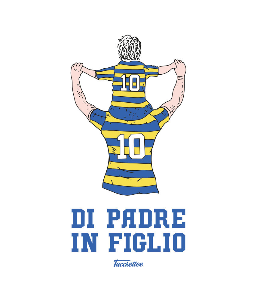 GIALLOBLU DI PADRE/MADRE IN FIGLIO/A Baby Felpa Cappuccio