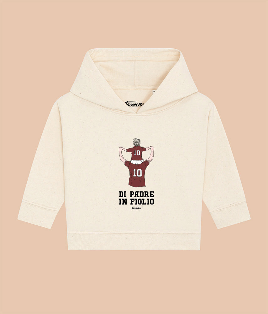 GRANATA DI PADRE/MADRE IN FIGLIO/A Baby Felpa Cappuccio