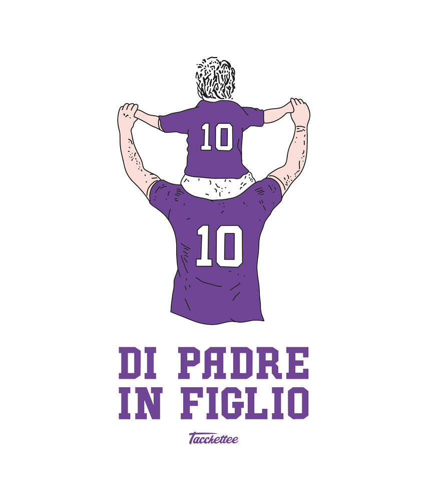 VIOLA DI PADRE/MADRE IN FIGLIO/A Felpa Cappuccio