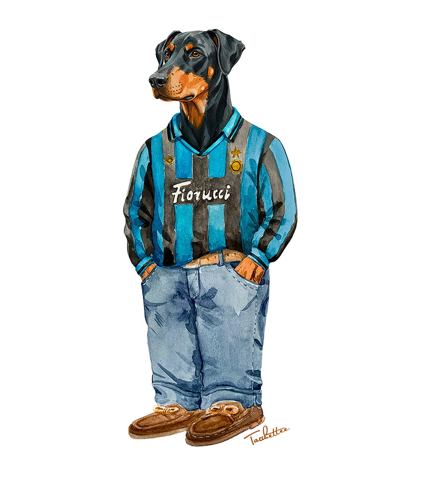 IL DOBERMANN Felpa cappuccio