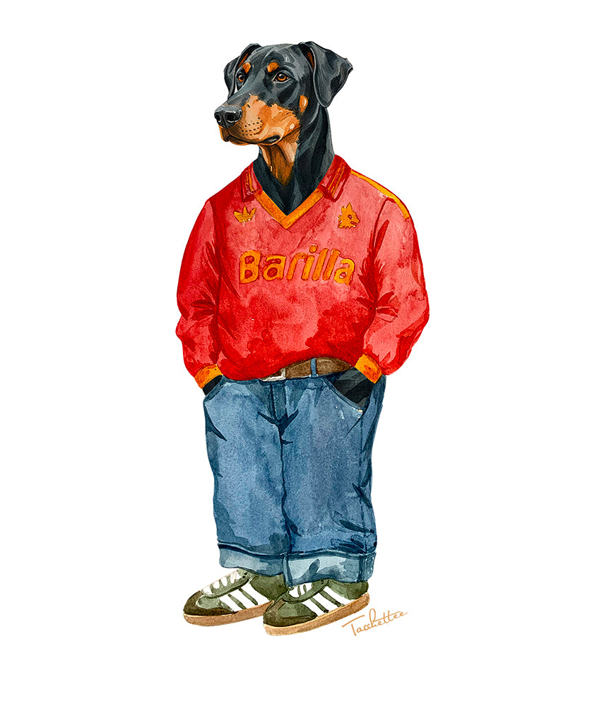 IL DOBERMANN Felpa cappuccio