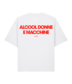 ALCOOL DONNE MACCHINE T-shirt Boxy Fit Heavyweight