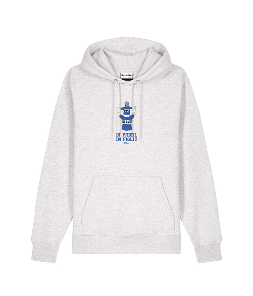 BLUCERCHIATI DI PADRE/MADRE IN FIGLIO/A Felpa Cappuccio