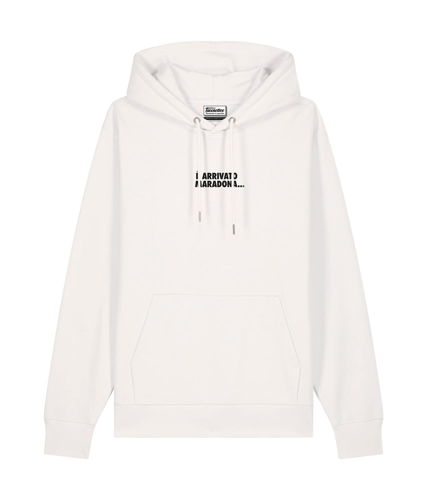 È ARRIVATO MARADONA... Felpa cappuccio