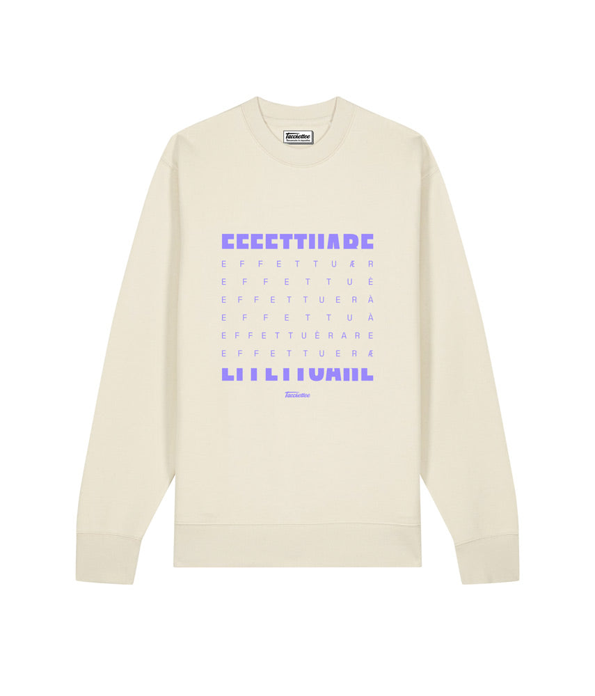 EFFETTUARE Felpa Girocollo