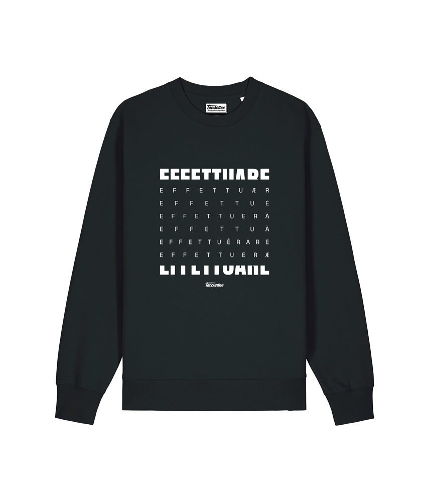 EFFETTUARE Felpa Girocollo