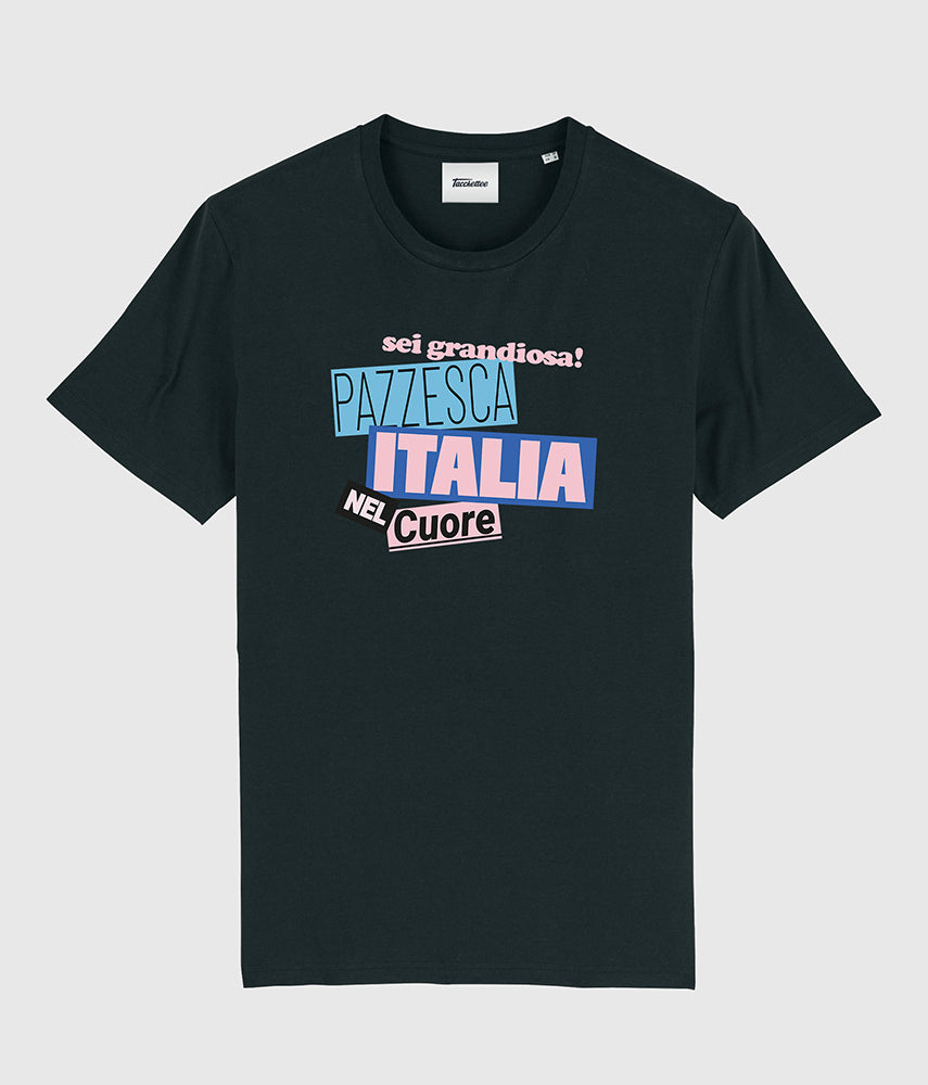 PAZZESCA Tacchettee X La Gazzetta dello Sport T-shirt con applicazione