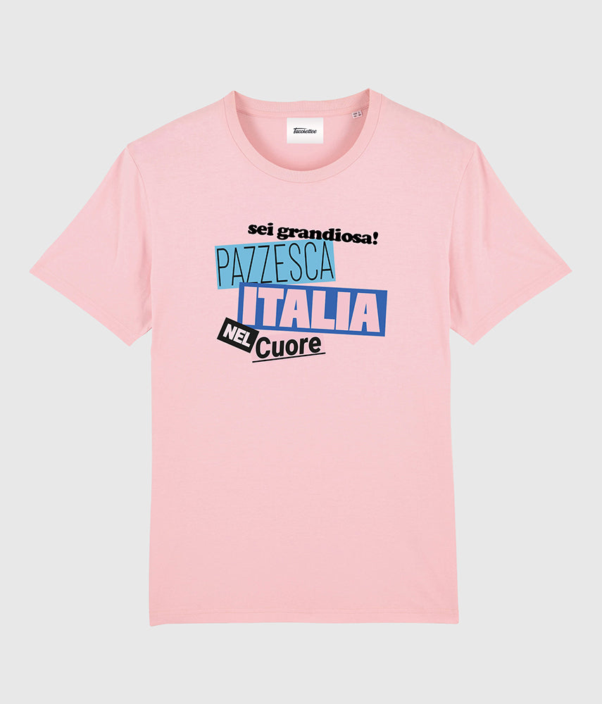 PAZZESCA Tacchettee X La Gazzetta dello Sport T-shirt con applicazione