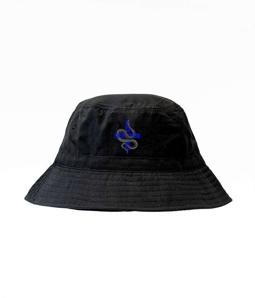 EVERYWHERE BLACK &amp; BLUE Fisherman's Hat