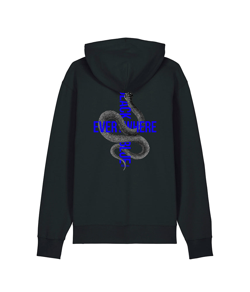 EVERYWHERE BLACK&amp;BLUE Hoodie