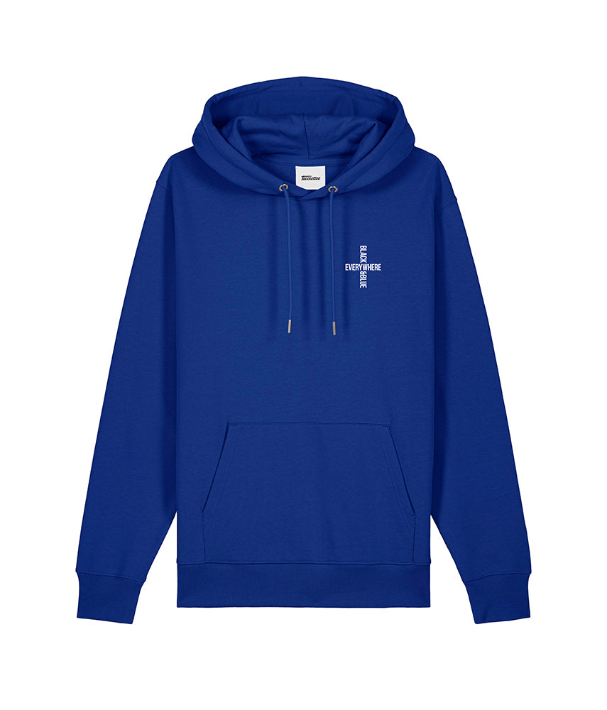 EVERYWHERE BLACK&amp;BLUE Hoodie