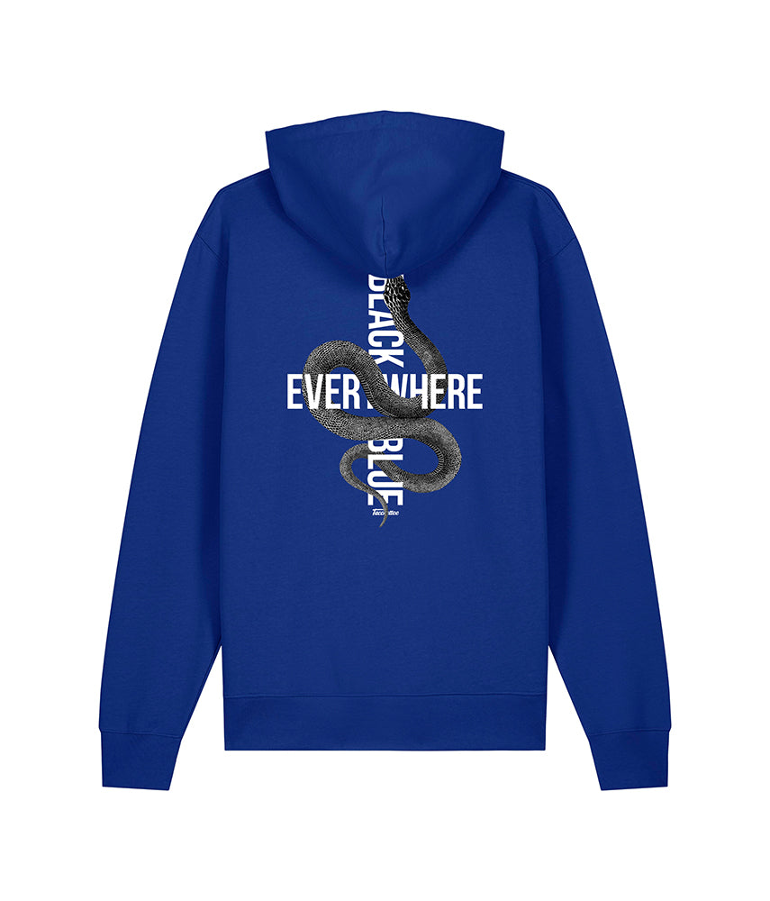 EVERYWHERE BLACK&amp;BLUE Hoodie