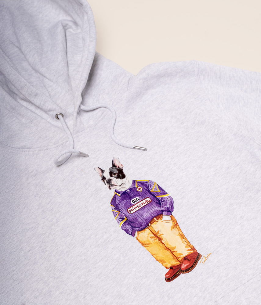 IL BULLDOG FRANCESE Felpa cappuccio