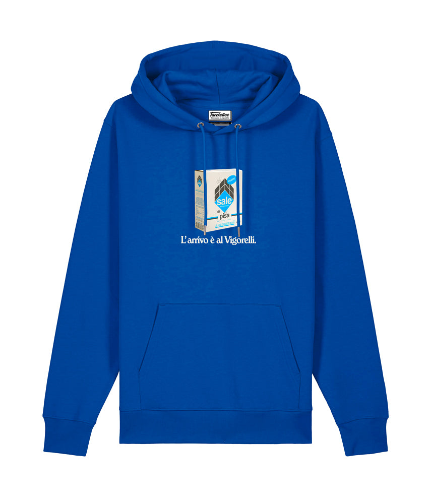 L'ARRIVO È AL VIGORELLI Felpa cappuccio