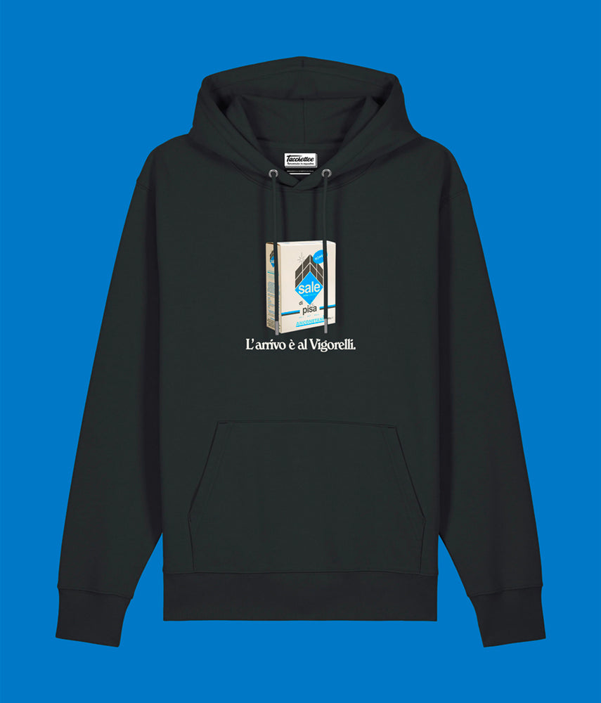 L'ARRIVO È AL VIGORELLI Felpa cappuccio