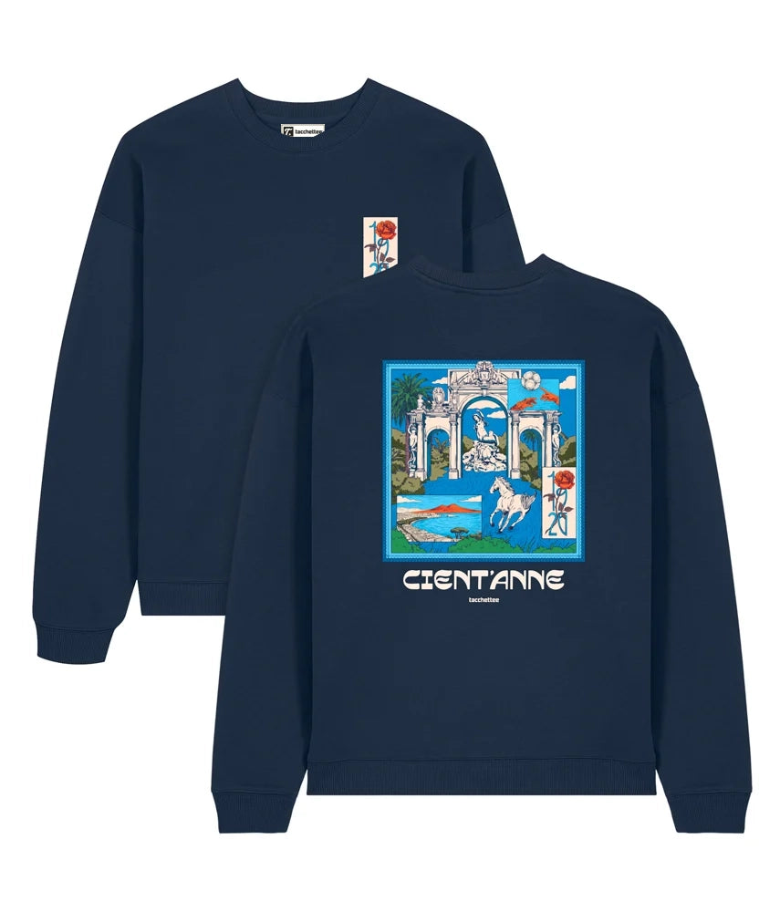 CIENT'ANNE Felpa girocollo oversize