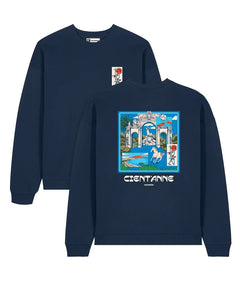 CIENT'ANNE Felpa girocollo oversize