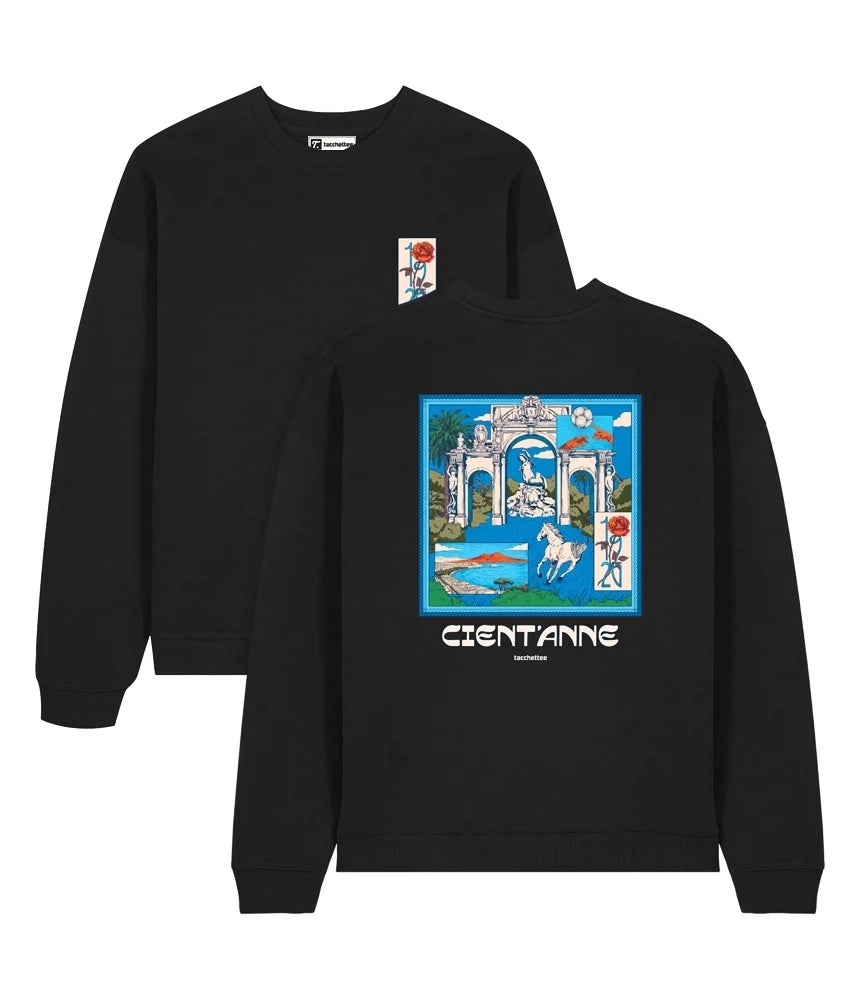 CIENT'ANNE Felpa girocollo oversize