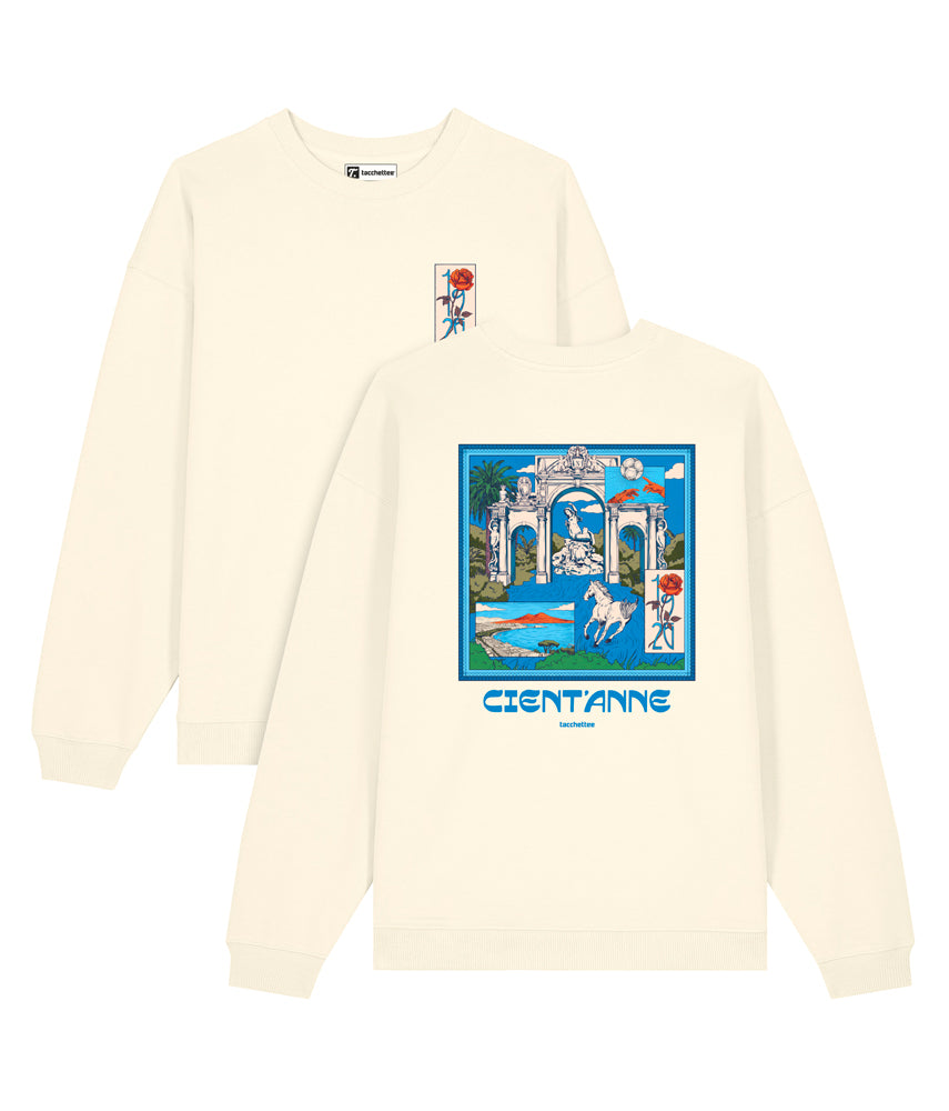 CIENT'ANNE Felpa girocollo oversize
