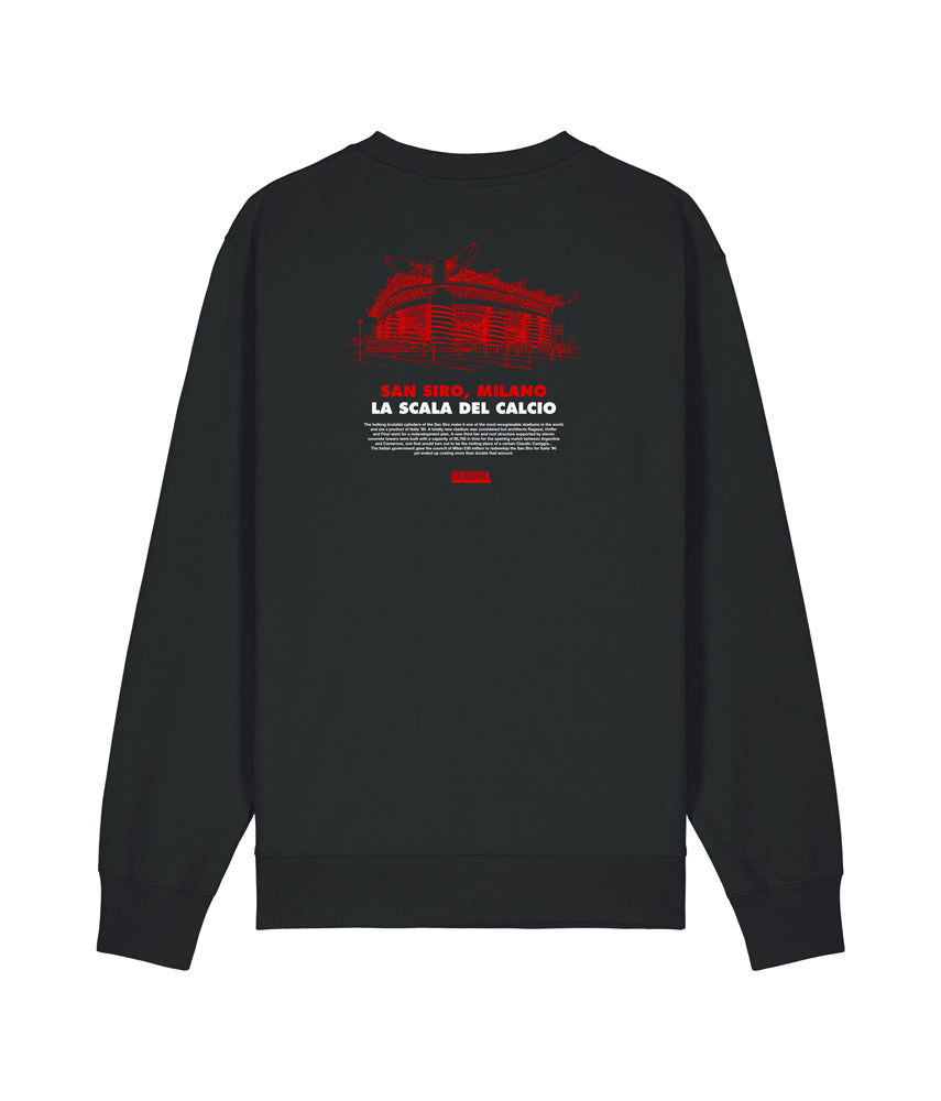 G.Meazza, Milano MUNDIAL x Tacchettee Felpa Girocollo