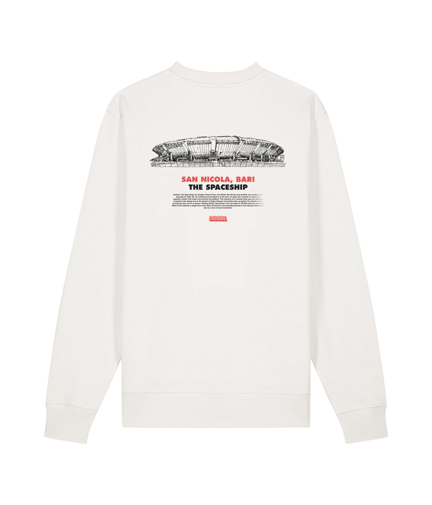 San Nicola, Bari MUNDIAL x Tacchettee Felpa Girocollo