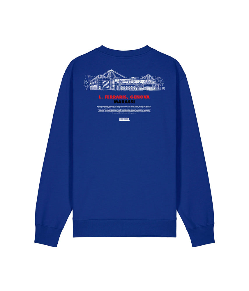 L.Ferraris, Genova MUNDIAL x Tacchettee Felpa Girocollo