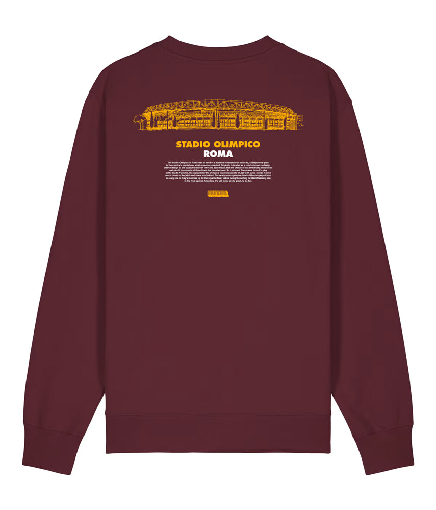 Stadio Olimpico, Roma MUNDIAL x Tacchettee Felpa Girocollo