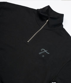 THE "T" Felpa mezza zip