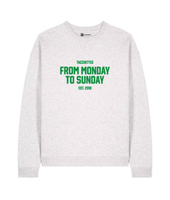 EST. 2018 Felpa girocollo oversize