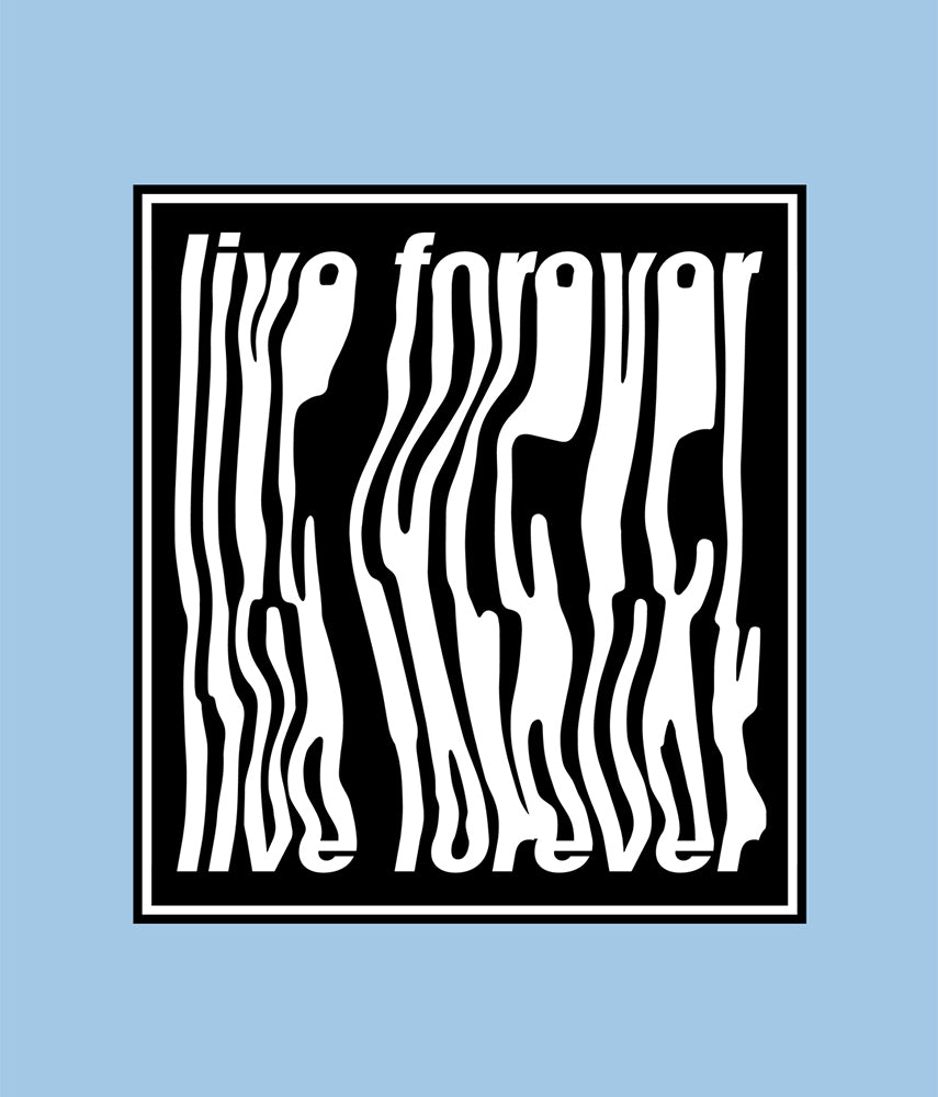 FOREVER T-shirt stampata