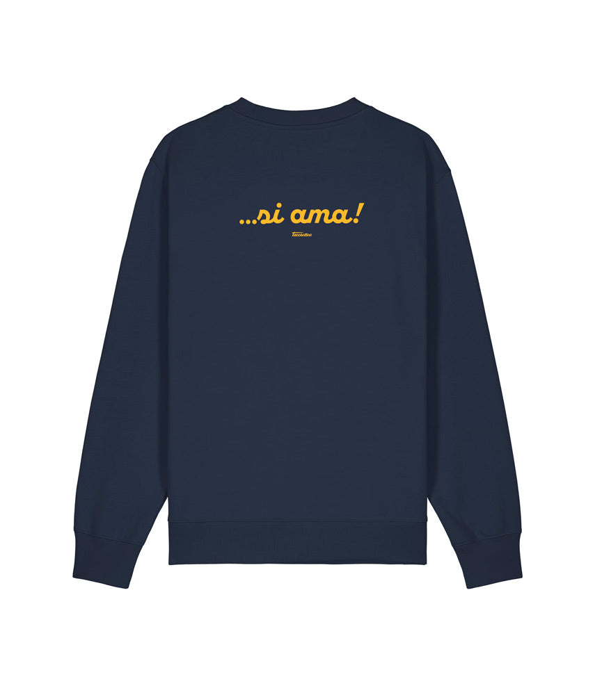 LA ROMA SI AMA Felpa Girocollo